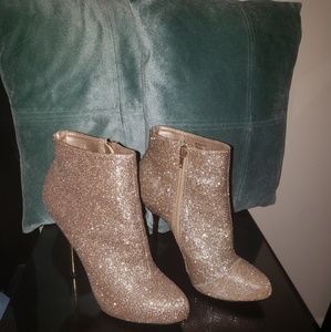 Dazzling ankle booties